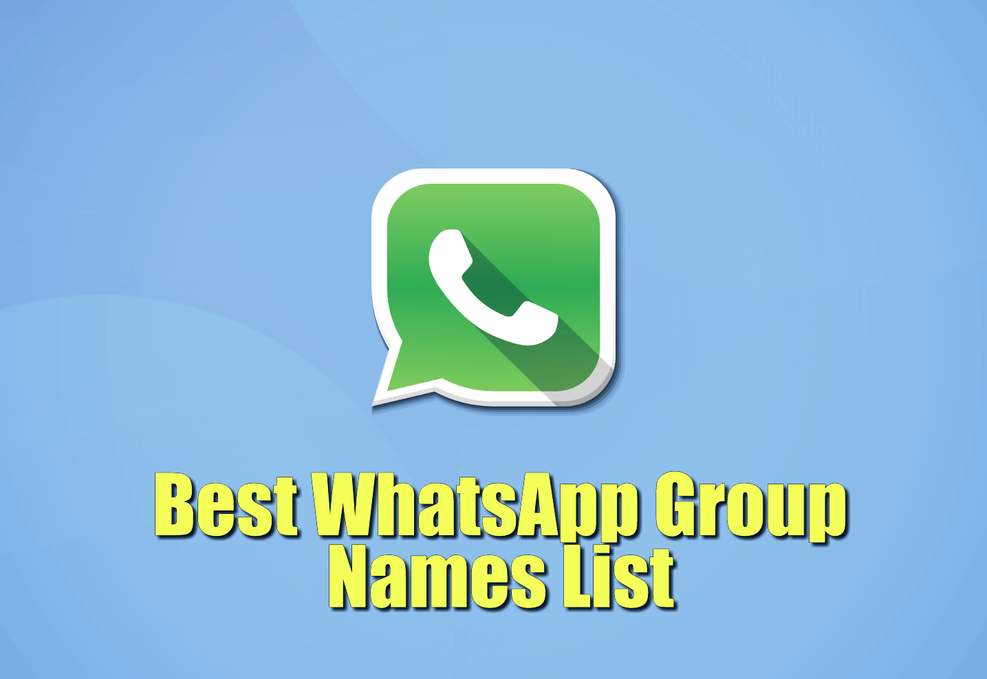BEST TRENDING WHATSAPP GROUP NAMES 2019 IN MARATHI